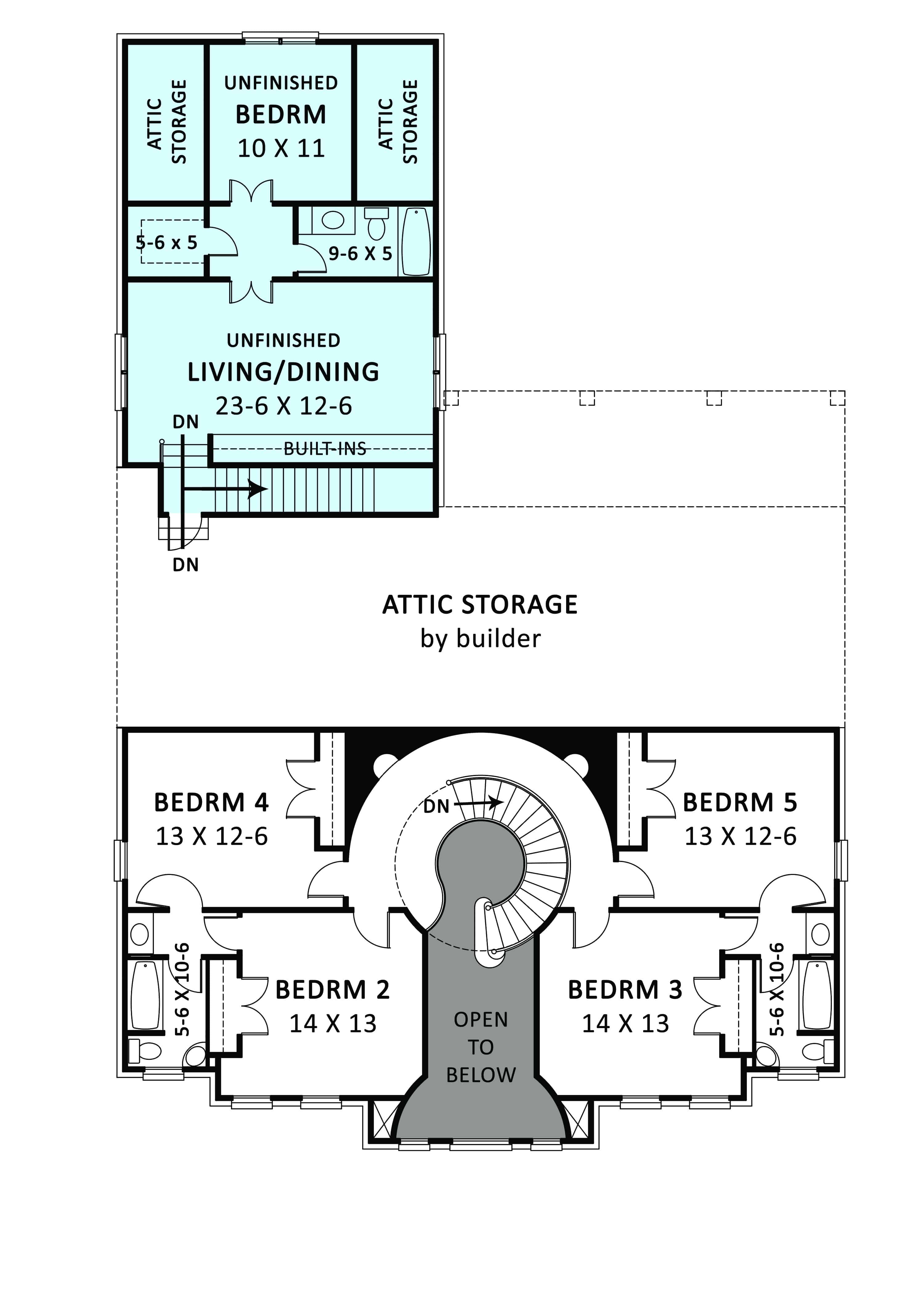 Floor Plan Second Story
