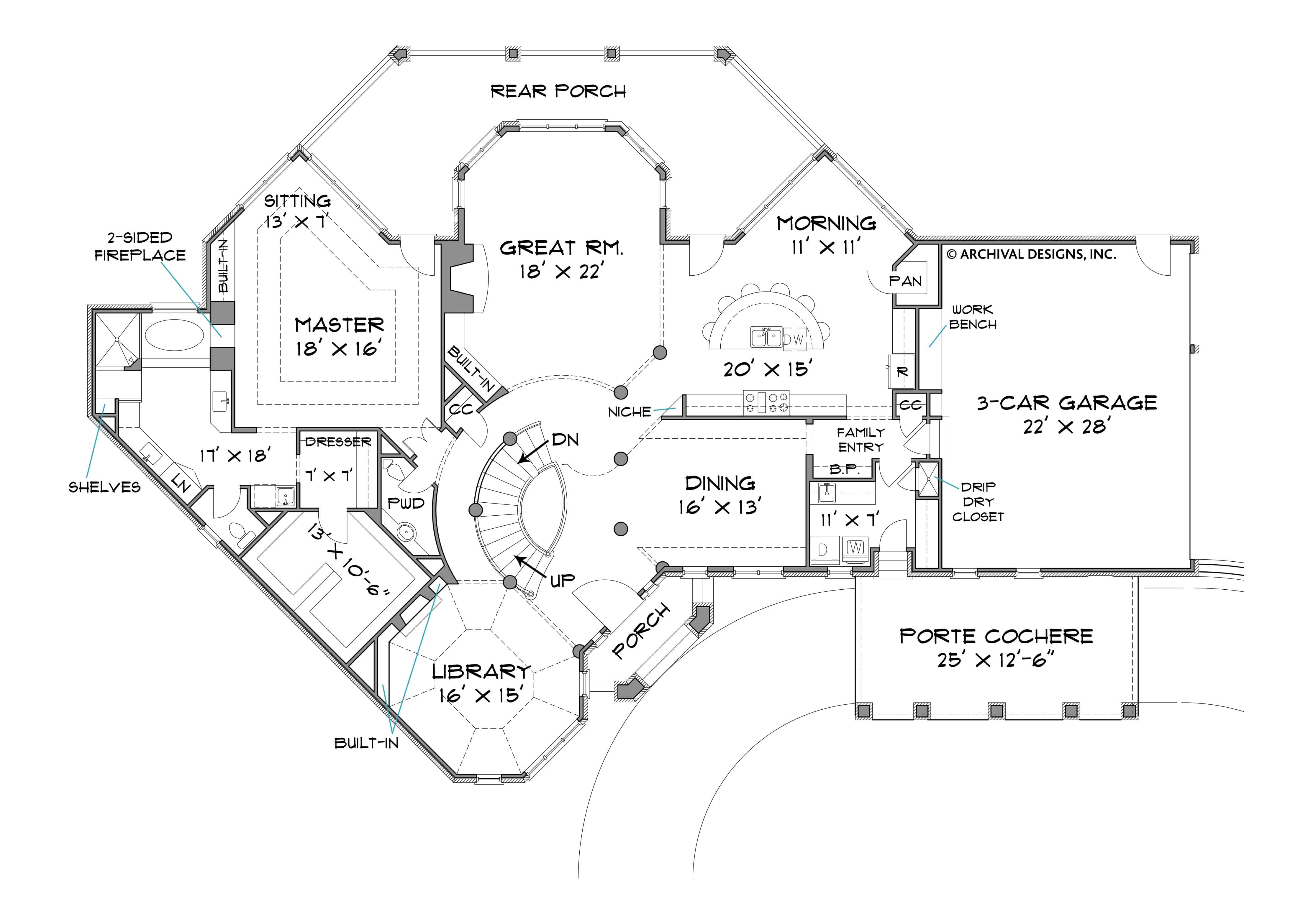 Floor Plan First Story