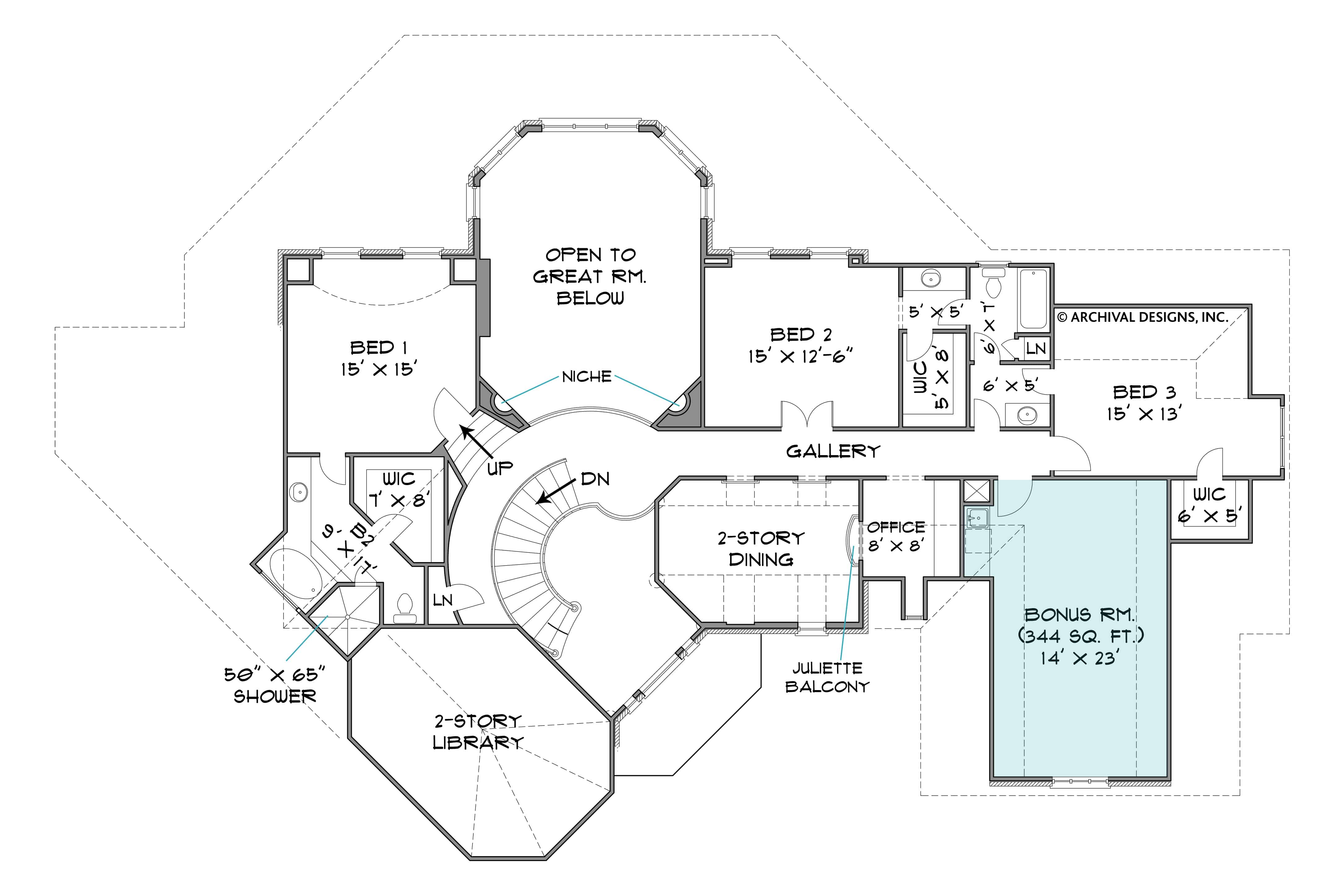 Floor Plan Second Story