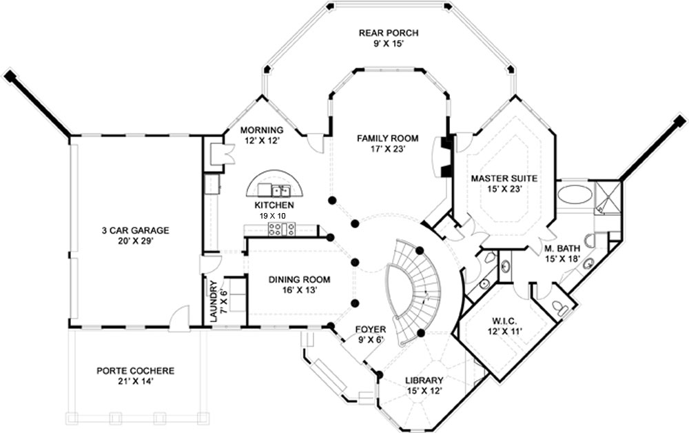 Floor Plan Main Level