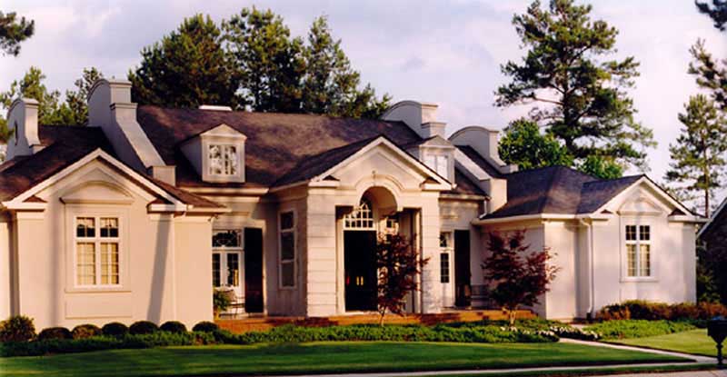 3-Bedroom, 3820 Sq Ft European House Plan - 106-1172 - Front Exterior