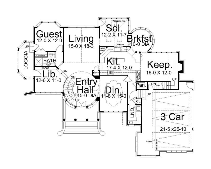 MAIN FLOOR PLAN
