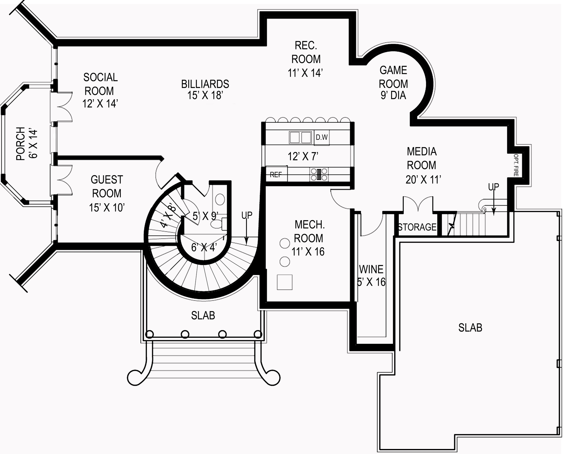 Floor Plan Basement