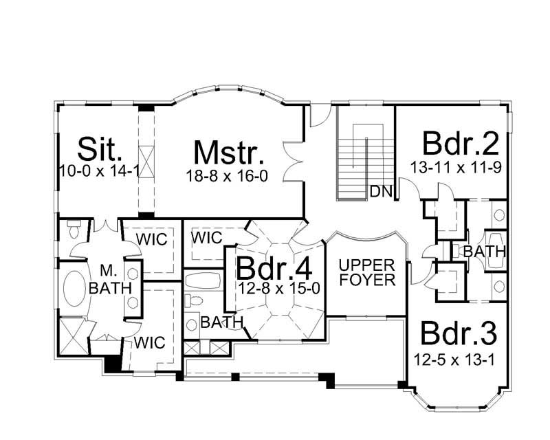 SECOND FLOOR PLAN