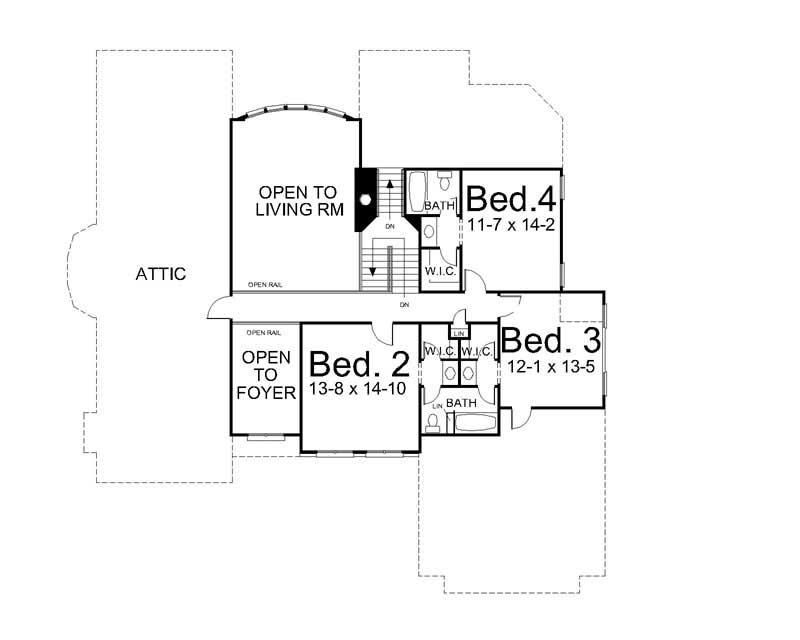 SECOND FLOOR PLAN