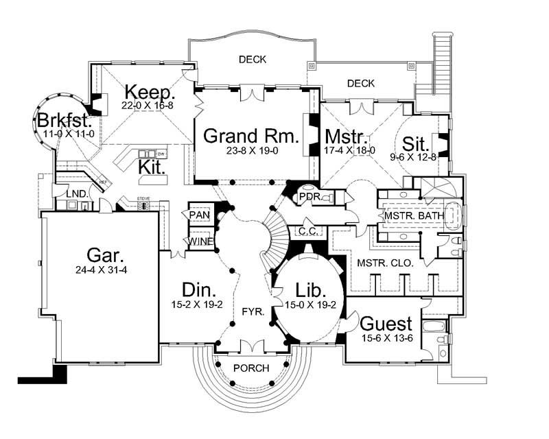 MAIN FLOOR PLAN