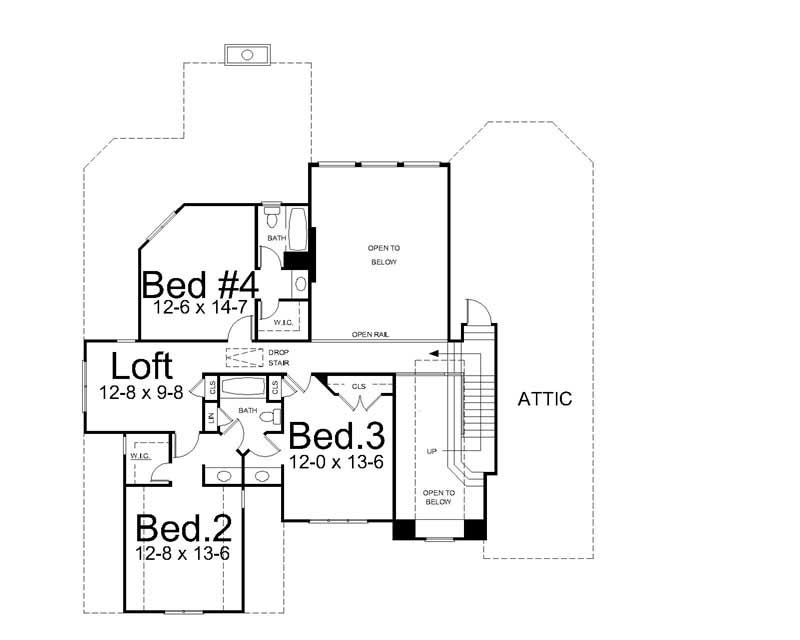 SECOND FLOOR PLAN