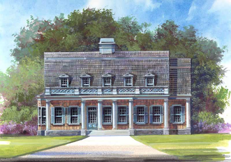 4-Bedroom, 2603 Sq Ft Georgian Home - Plan #106-1199 - Main Exterior