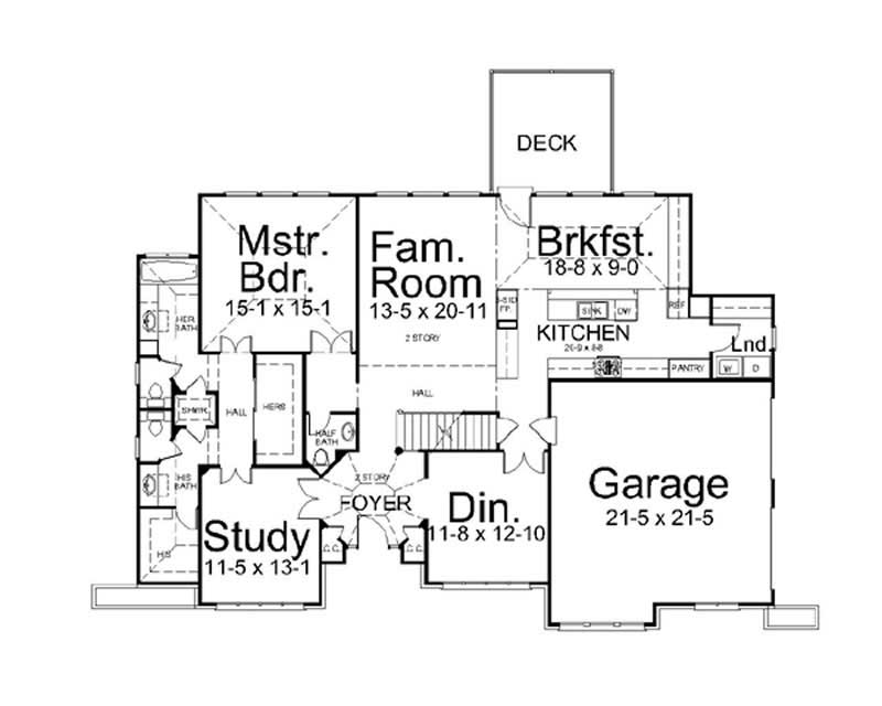 MAIN FLOOR PLAN