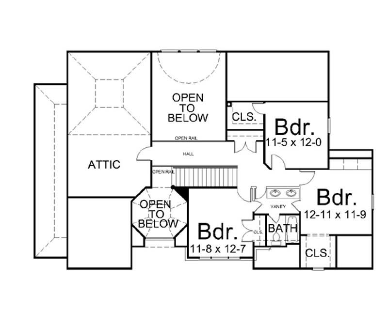 SECOND FLOOR PLAN