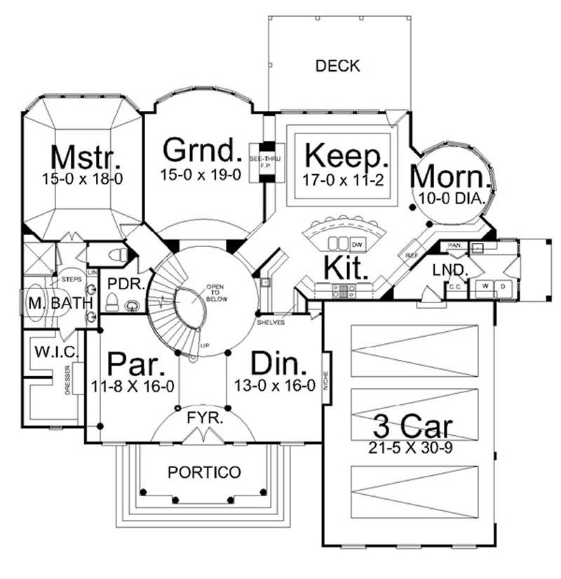 MAIN FLOOR PLAN