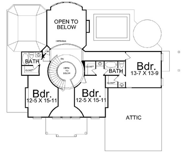 SECOND FLOOR PLAN