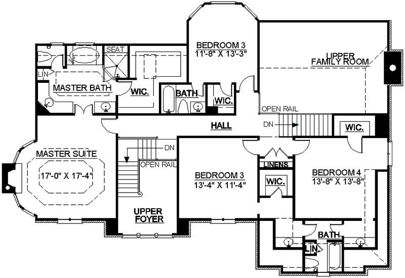 SECOND FLOOR PLAN
