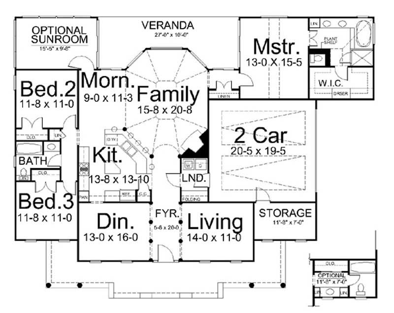 MAIN FLOOR PLAN