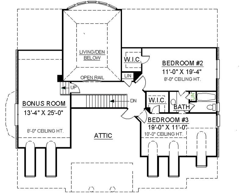 SECOND FLOOR PLAN