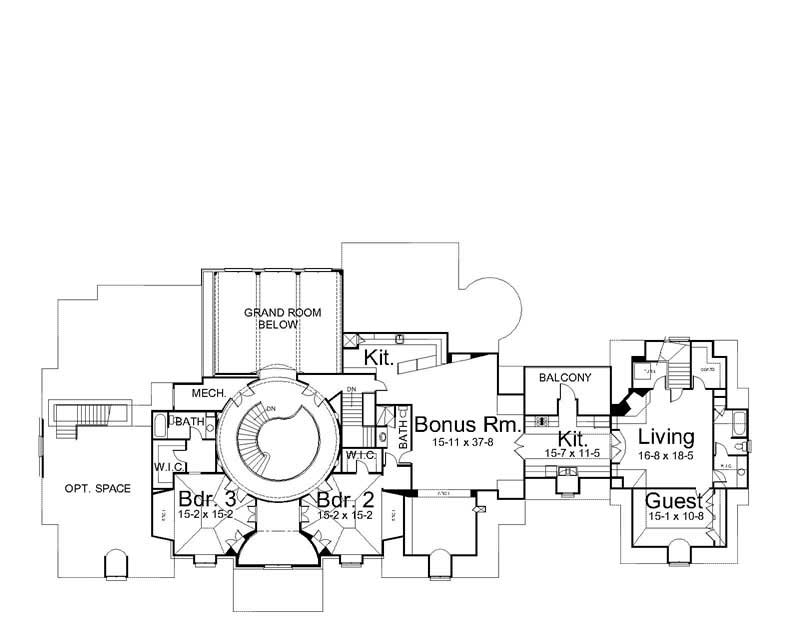 SECOND FLOOR PLAN