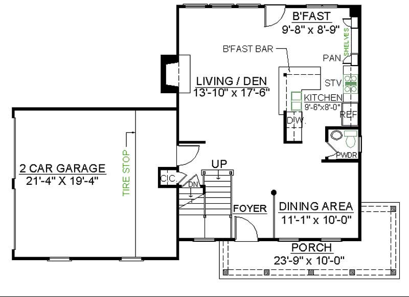 MAIN FLOOR PLAN