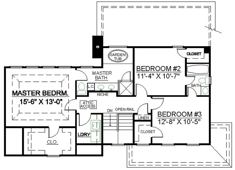 SECOND FLOOR PLAN