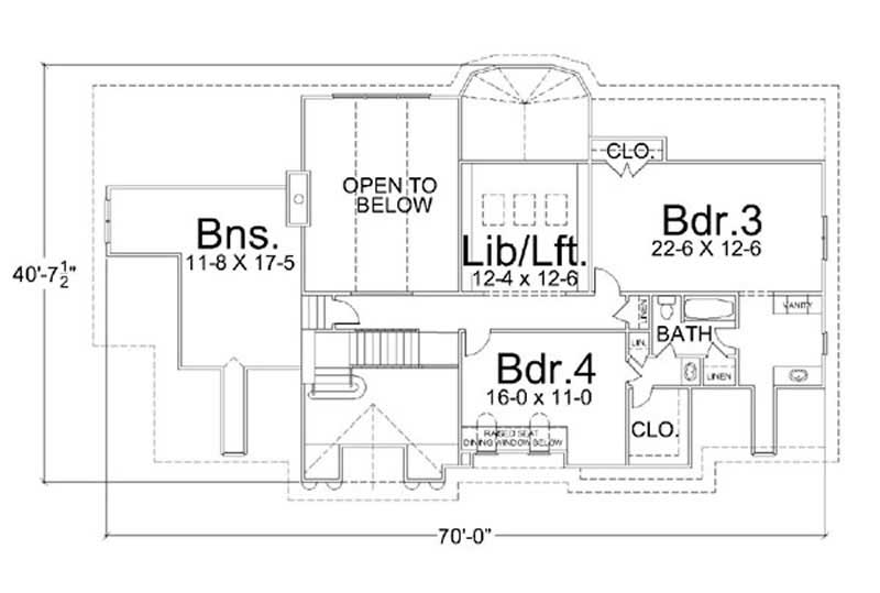 SECOND FLOOR PLAN