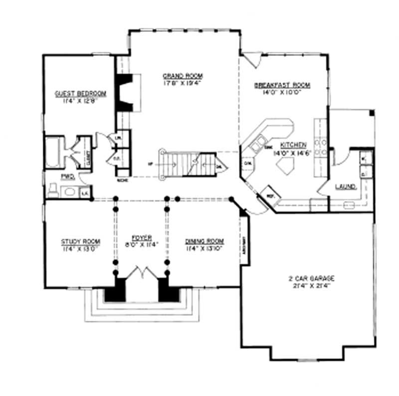 Floor Plan Main Level