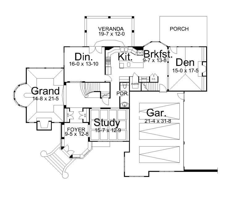 MAIN FLOOR PLAN