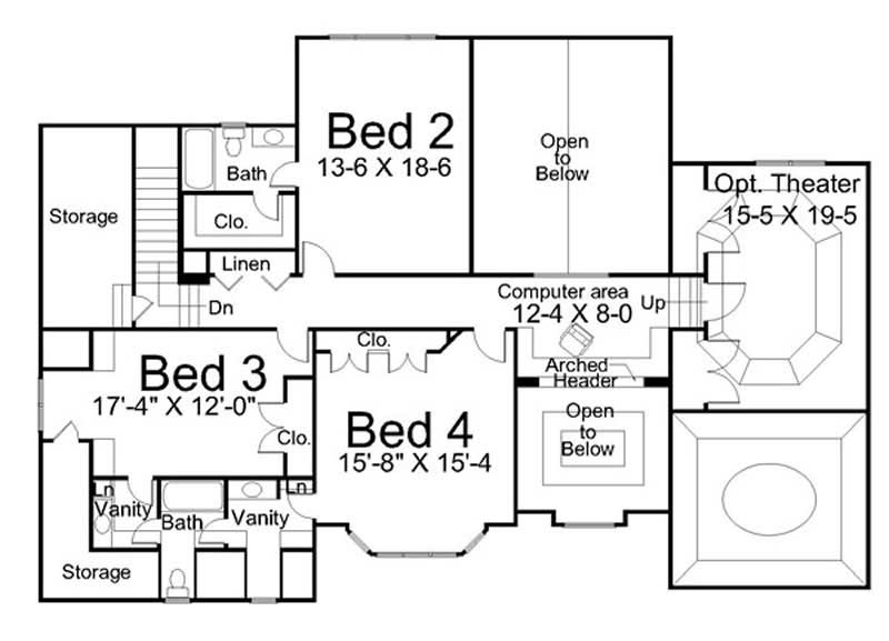 SECOND FLOOR PLAN