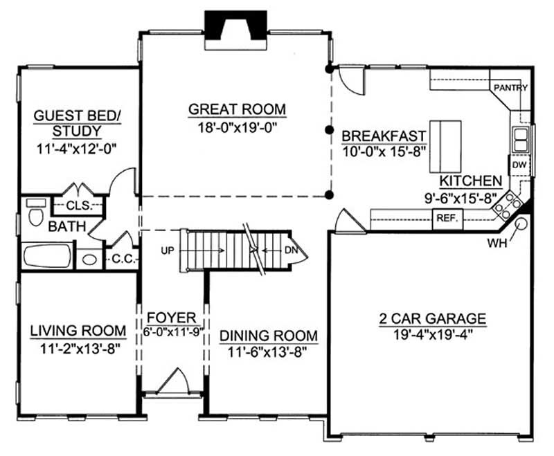 Floor Plan First Story