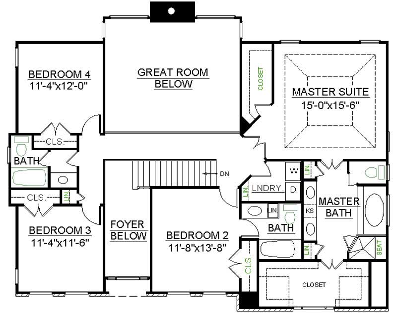 Floor Plan Second Story
