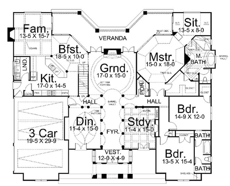 MAIN FLOOR PLAN