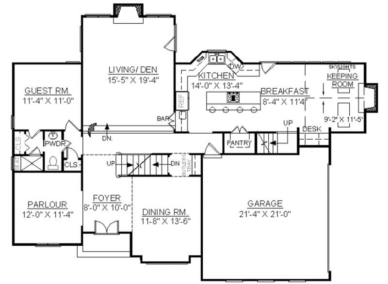 Floor Plan First Story