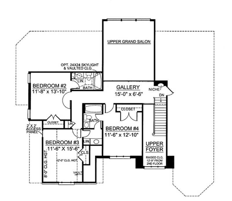 SECOND FLOOR PLAN