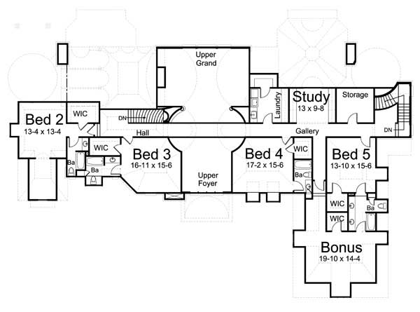 Floor Plan Second Story
