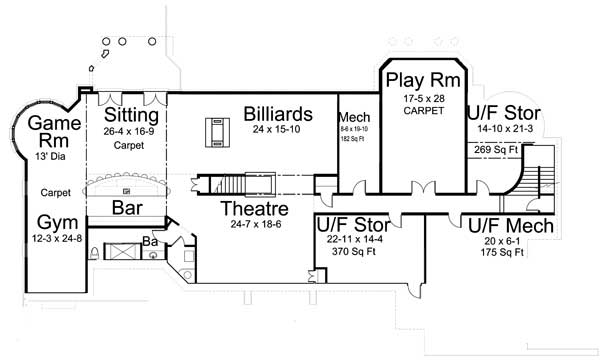 Floor Plan Basement