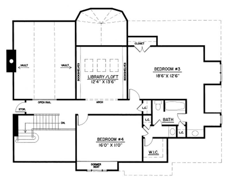 SECOND FLOOR PLAN