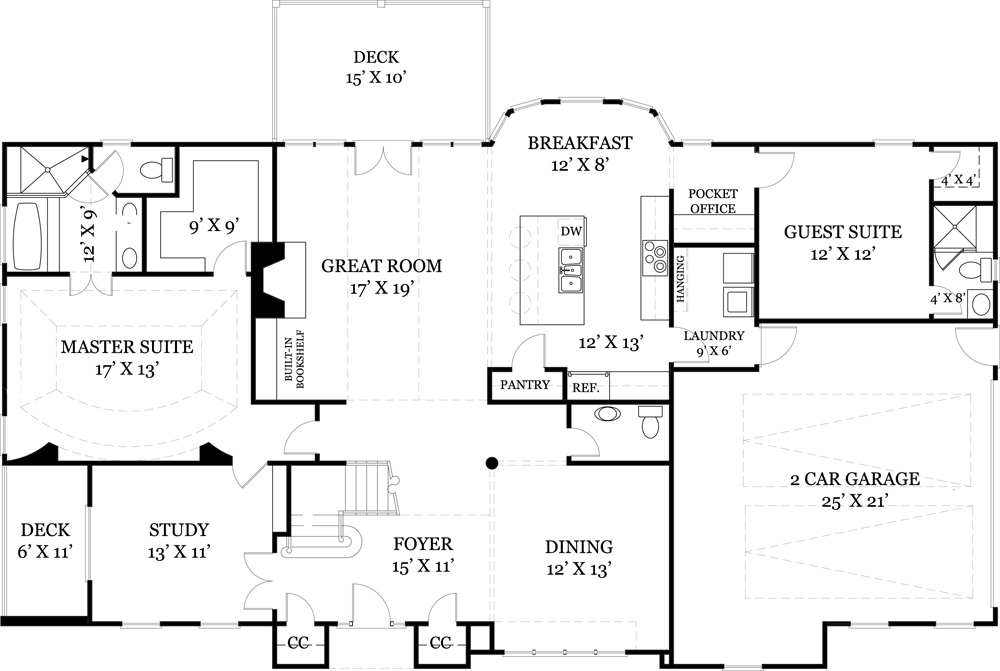 Floor Plan Main Level