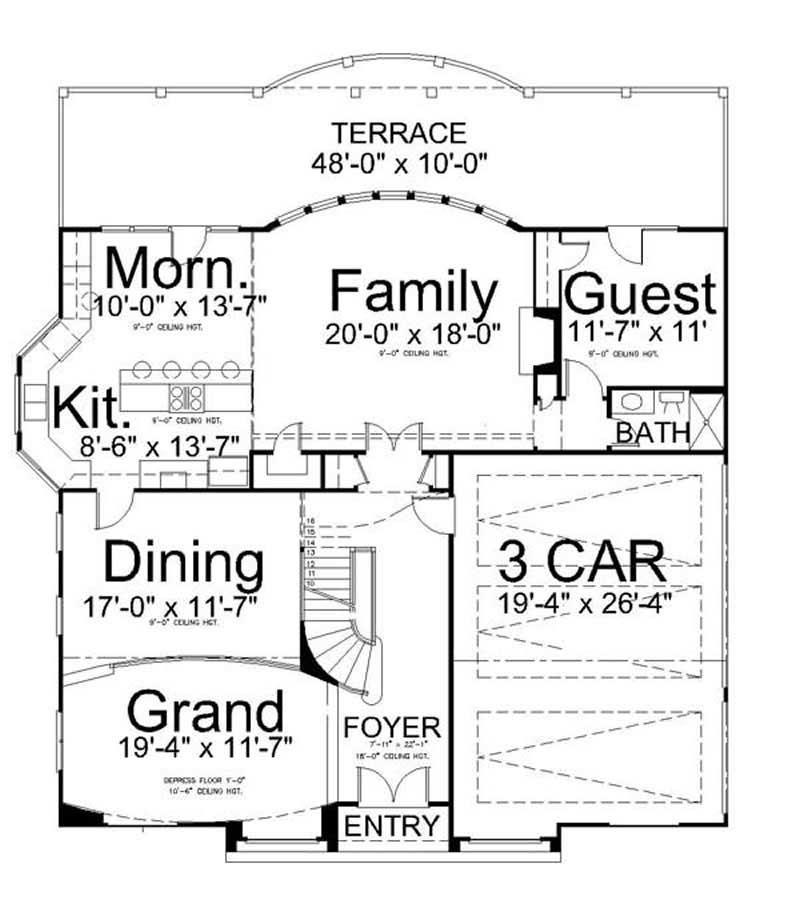 Floor Plan First Story