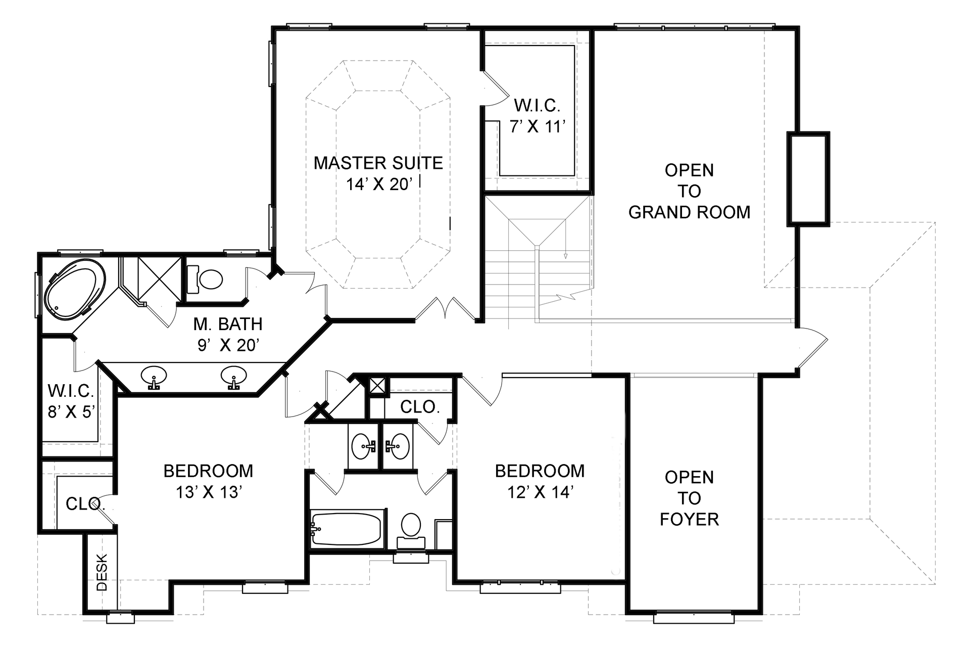 Floor Plan Second Story