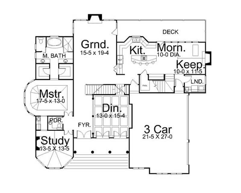 Floor Plan First Story