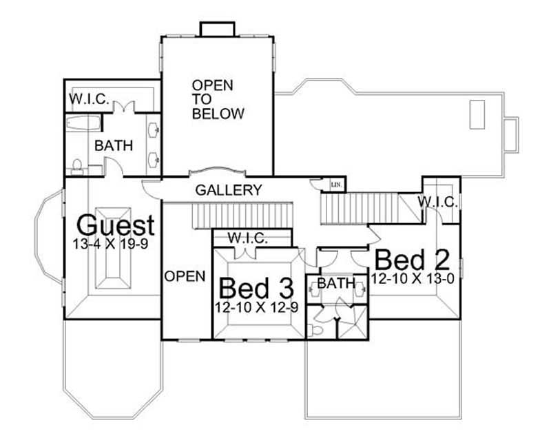 Floor Plan Second Story