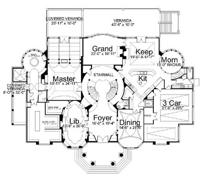 Floor Plan First Story
