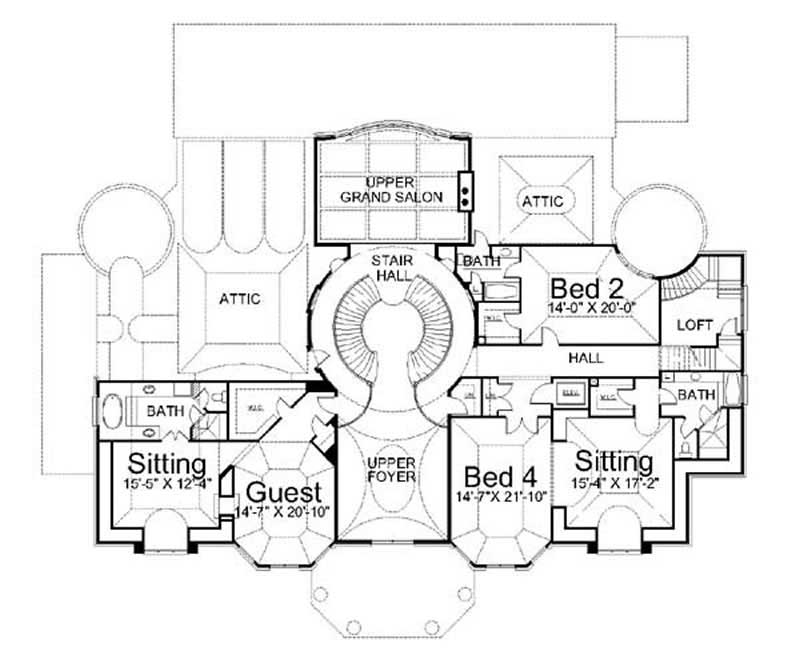 Floor Plan Second Story