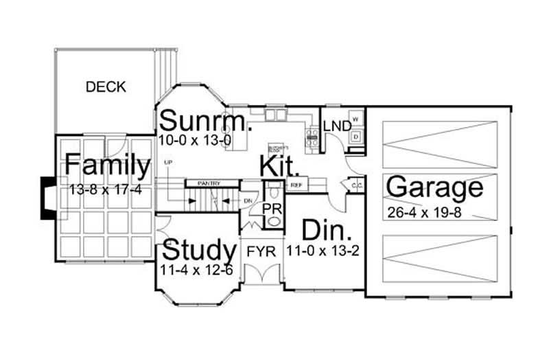 Floor Plan First Story