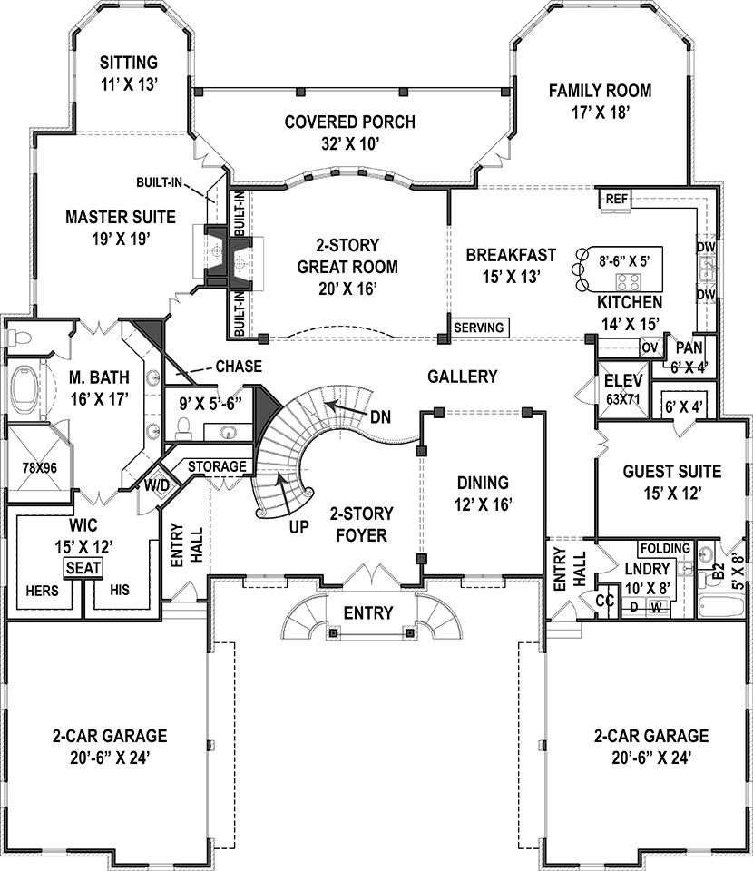 Floor Plan Main Level