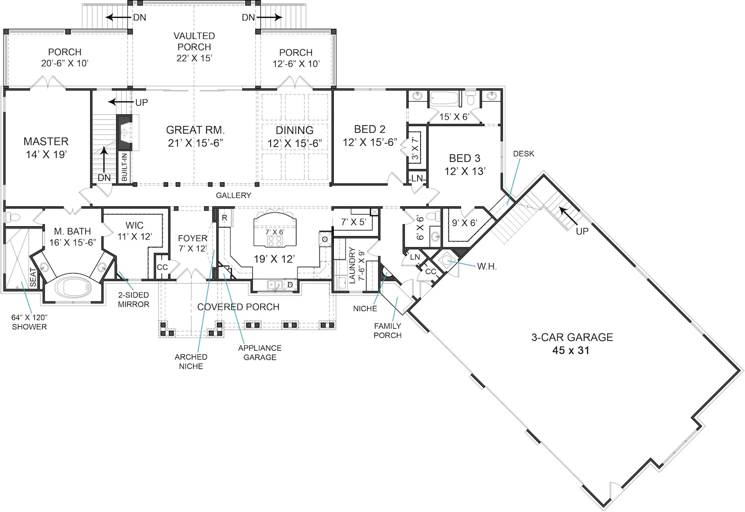 Floor Plan Main Level