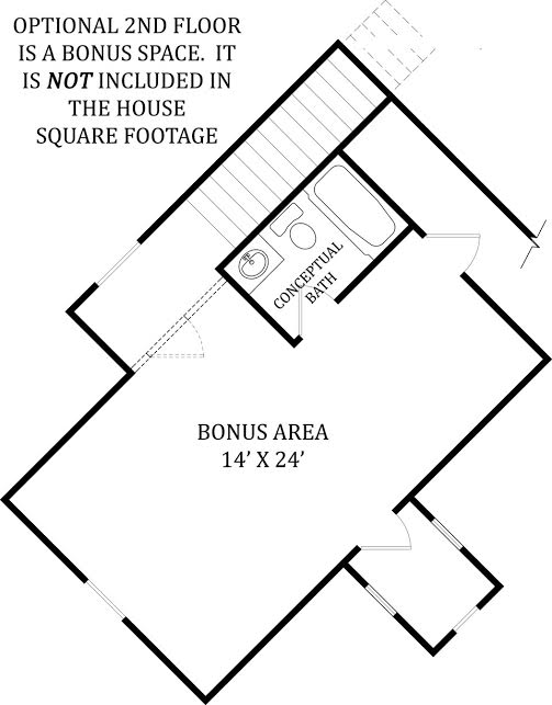Floor Plan Bonus Room