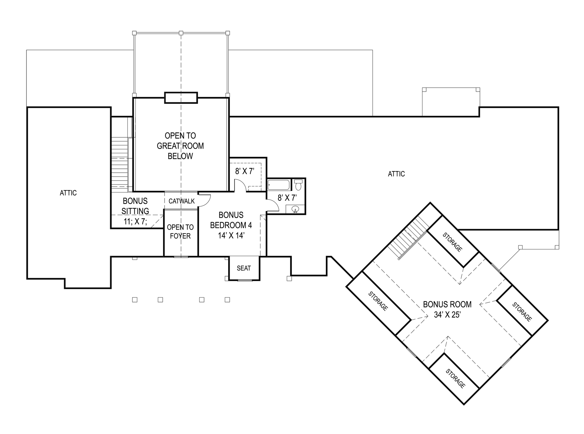 Floor Plan Upper Level