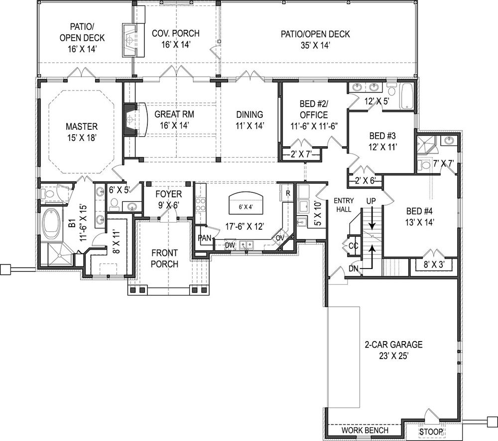 Floor Plan Main Level