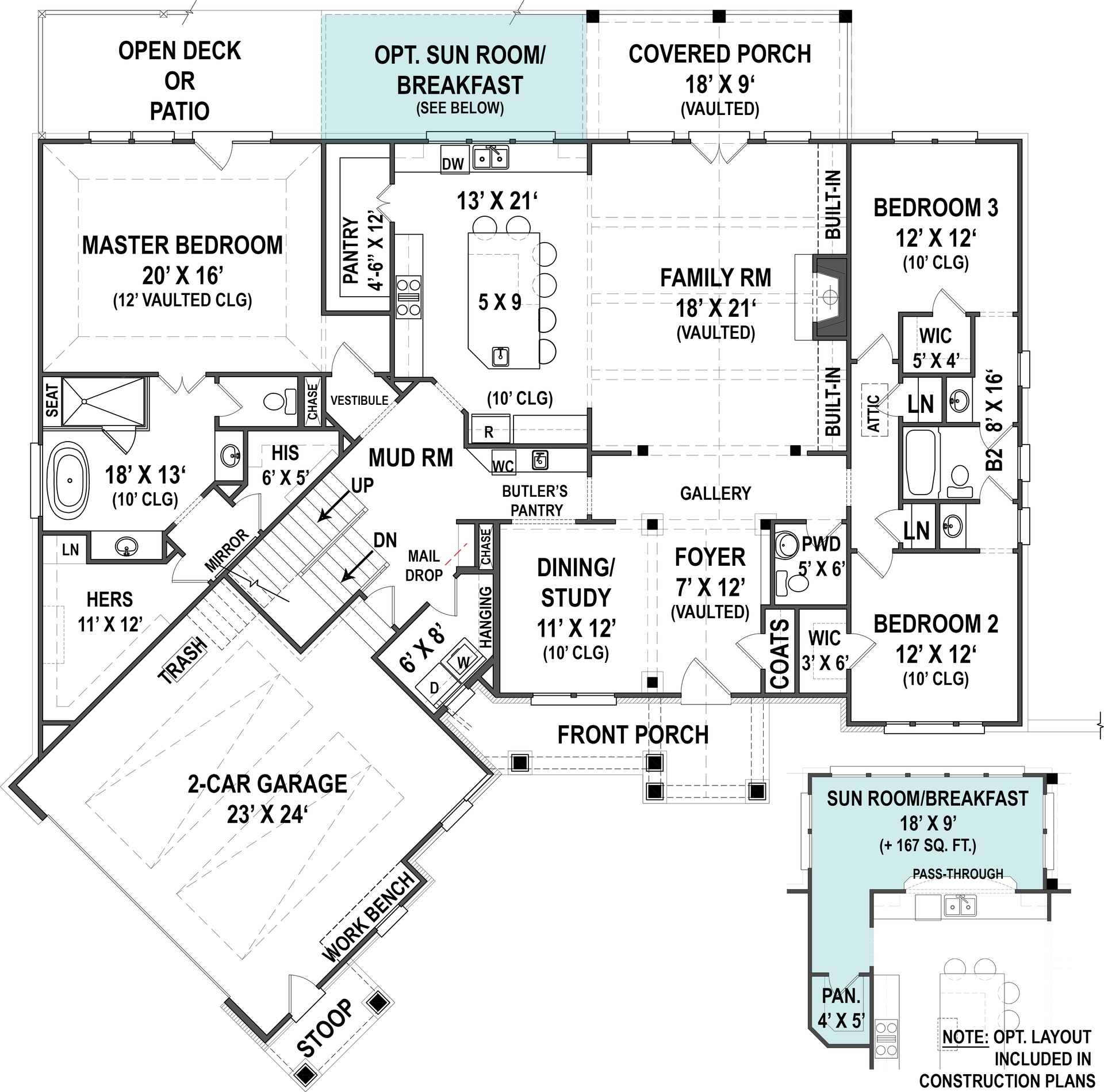 Floor Plan Main Level