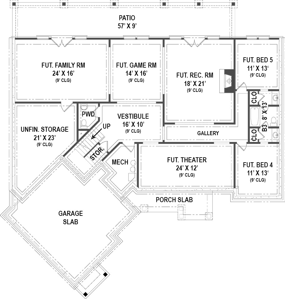 Floor Plan Basement