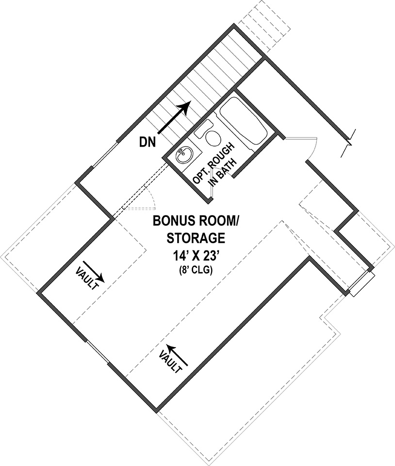 Floor Plan Bonus Room